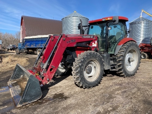 *CaseIH MXU125 MFWD 125hp Tractor, s/nACP27054