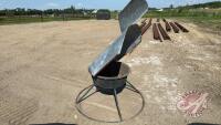 Mineral tub with wind vane H134