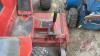 54" MF 1655 Lawn tractor, Sn-000158, H122**Key** - 6