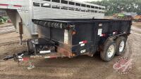 2015 12' Big Tex 10SR tandem axle dump trailer, H176, VIN# 16VDX1226F5029715 Owner: Dale L Dalgleish Seller: Fraser Auction Service Ltd __________________________________________ ***TOD***