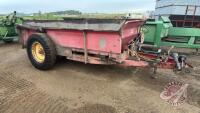 MF 160 s/a manure spreader, H177, s/n1632166269