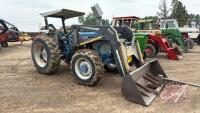 Ford 5610 MFWD O/S tractor with Leon 690 loader, H185 s/nNA ***KEY***