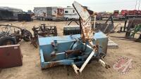 7' Allied 3pt snowblower, H186, (Unit A)