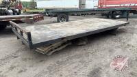 19' X 8' flat deck for truck steel checker plate deck, H116