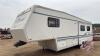 1997 32' Jayco Designer Series tandem axle 5th wheel camper trailer H162 VIN# 1UJCJ02RXV1K20222 Owner: Douglas B Cook Seller: Fraser Auction Service Ltd ___________________________________________ ***KEY & TOD*** - 2