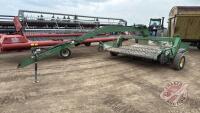 10' Farm built hyd swath inverter built for JD pick up, H112