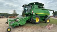 JD 9650 STS Combine, s/n 701425, H187 **KEY**