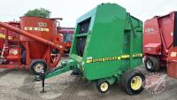 JD 566 rd baler, s/n116343, H142 ***monitor***
