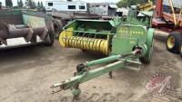 JD 24T sq baler, s/n 06235/E, H179