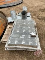 3 Westeel grain bin doors, H175