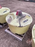 Ace Roto Mold LTA 155-55 poly mineral lick tank (C) H181