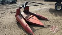 Hesston 2 row corn header, fits Hesston 7165 chopper, H148