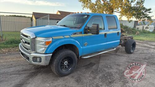 2012 Ford F350 Super Duty XLT Amarillo truck 282,408 showing, VIN# 1FT8W3BT0CEA35249 H164 Owner: Gurmanjit S Mahal Seller: Fraser Auction Service Ltd ______________________________ ***TOD & KEYS