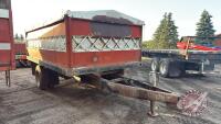 17' s/a grain box hyd dump wagon, ***NO TOD*** H166
