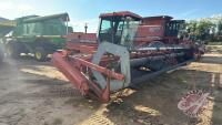 25' CaseIH 8820 swather (UNIT A) H142, s/nCFH0049869 ***KEY***