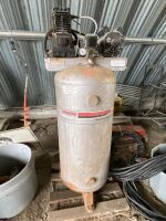 *5hp Sanborn upright air compressor “AS IS”