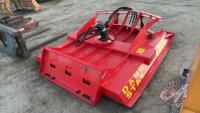 6' AGT topcoat skid steer mount brush cutter H47