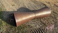 6' metal swath roller, H99