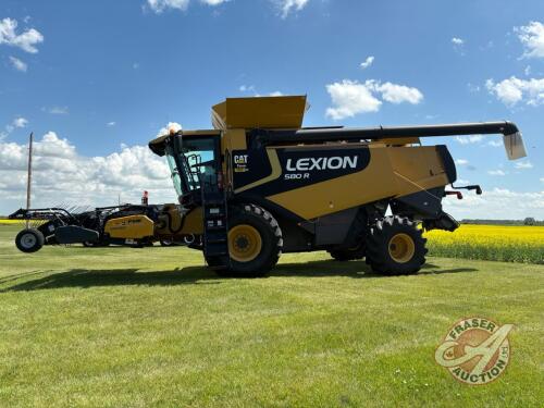 Cat Lexion 580R combine, S/N 57800622
