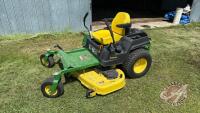 54&rdquo; JD Z540M zero turn lawnmower, S/N: 081621