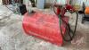 Westeel slip tank w/ Fill Rite 15GPM 12V pump w/ hose and nozzle, S/N: 06354