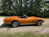 1971 Corvette Stingray convertible, 58,332 showing, VIN:194671S100991, Owner: Trevor R Halwas, Seller: Fraser Auction ______________________
