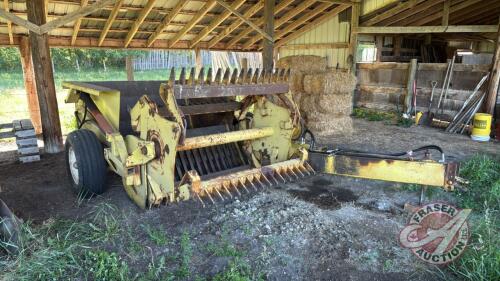 Degelman R570S rotary stone picker, S/N: 7990