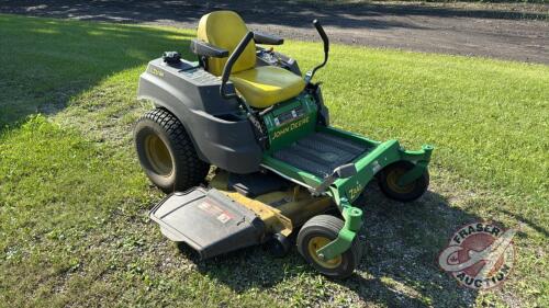54&rdquo; JD Z445 Zero turn lawnmower, S/N: 105739