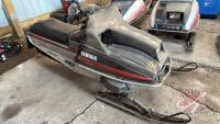 Yamaha SRX440 snowmobile, S/N: 8J0-004332