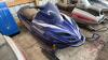 Yamaha SRX700 Triple snowmobile, S/N: 8DW-008424 - 2