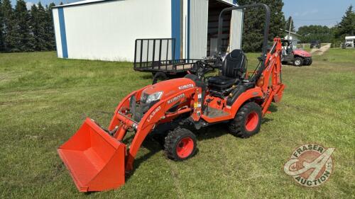 Kubota BX23S compact loader tractor, S/N: 27483