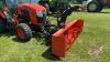 74&rdquo; Kubota L4479 front mount snowblower, S/N: 21608284 - 2