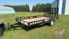 2020 14&rsquo; PJ True North s/a utility trailer, 14&rsquo; x 7&rsquo;, VIN: 2PJBU1411LW000132, Owner: Trevor R Halwas, Seller: Fraser Auction _____________________________
