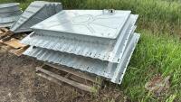 Pallet of bin doors (B), H93