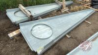 13'x40" bin roof panels (18pcs), H93