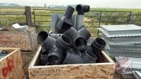 (2) Crates of tube Aeration and Joiners, H93