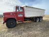 *1975 Ford 750 tag axle grain truck, VIN# N75FVX25833, Owner: Randy J Pawich Seller: Fraser Auction ____________ ***TOD, KEYS*** - 5