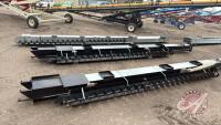 U-Trough Cleanout augers w/sweeps and boxes of drive parts, H93
