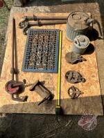 Lot of antique Farm items