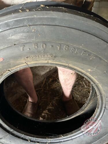 New 7.50-18SL Dynamo imp tire