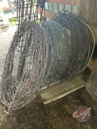 Used barb wire