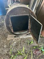 Shop built wood stove