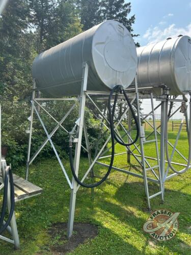 300gal fuel tank on stand