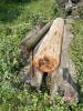 Pile of wood blocking