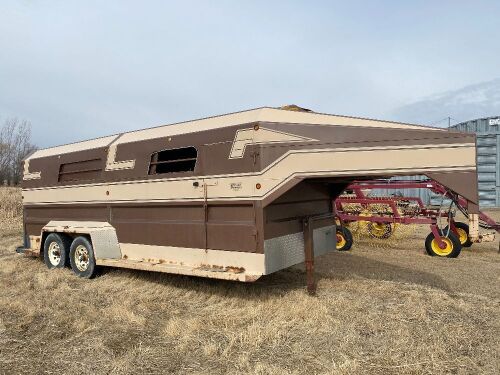 *1993 Norbert’s 20’x8’ t/a stock trailer, VIN# 2N9C7S729PG17743, Owner: Randy J Pawich Seller: Fraser Auction___________***TOD***