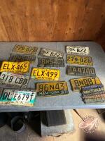 License plate Lot