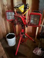 Corded Lights on stand
