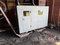 Horse drawn enclosed cutter sleigh