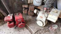 2x Brigs and Stratton 3 horsepower engines