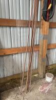 Assortment of 12&rsquo; copper pipe